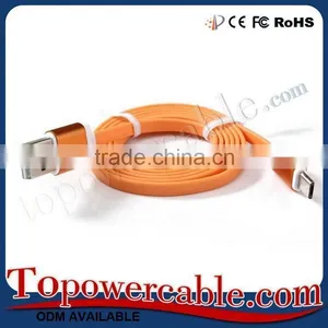 China Supplier Wholesale High Speed Flat USB Charging Cable thumbnail-2
