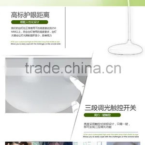 Rechargeable JK865 LED Wholesalers 3-level Dimmable Touch Switch Flexible Rechargable Led Table Lamp thumbnail-4