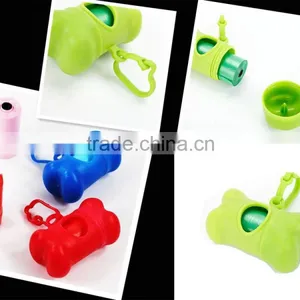 Experienced Manufacture Hdpe Dog Poop Cat Litter Tshirt Bags on Roll With Paper Core thumbnail-1