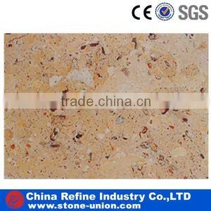 Honed Surface Beige Limestone Wholesaler Price thumbnail-5
