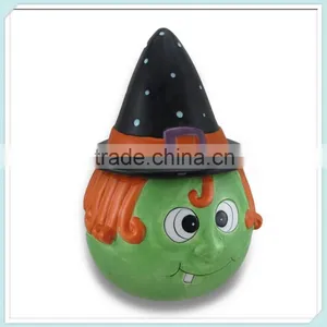 Ceramic Halloween Themed Cookie Jar thumbnail-1