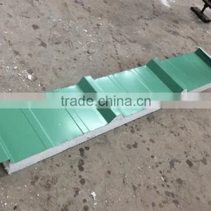 Green Color EPS Sandwich Panels Type and Metal Panel Material Sandwich Panel Turkey thumbnail-3