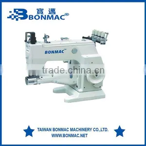 BM-W777-01CB 3 Needle Cylindeer Bed High Speed Double Sides Stretch Interlock Sewing Machine thumbnail-1