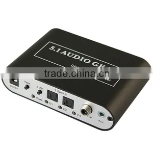 DTS AC3 Digital to Analog Stereo 5.1CH Audio Gear Digital Sound Decoder for Set Top Box HD Player Blu-ray DVD PS2 PS3 XBOX360 thumbnail-2