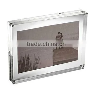 Decorative Square Glass Picture Photo Frame Customized Size thumbnail-5