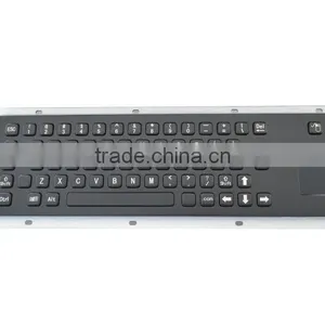 Waterproof and Dustproof Kiosk IP65 PC Stainless Steel Metal Keyboard thumbnail-4