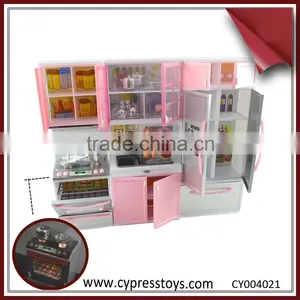 Battery Operated Furniture Kitchen Playset for Preschool Kids thumbnail-2