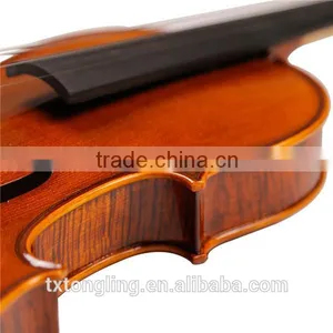 (TL004-1) Best Brand Antique Violin Maple Acoustic Quality Violin With Case OEM Available thumbnail-6