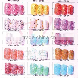 2013 Sequin Glitter Nail Tips thumbnail-1