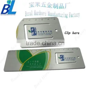 Business Gifts Type Printed Customized Stainless Steel Bookmark thumbnail-1
