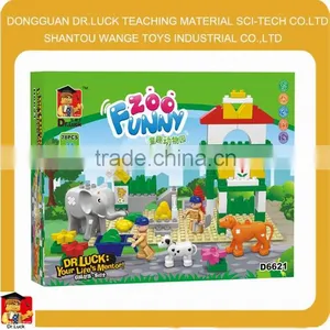 Children Hot Sale Zoo Animal Toy Building Block Educational Toy thumbnail-1