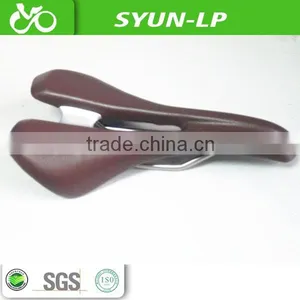 Wholesale Bike Parts Leather Saddle thumbnail-1