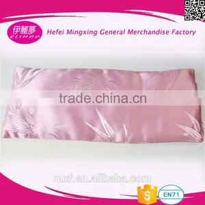Luxury Silk Travel Eye Mask --filled With 100% Mulberry Silk Flax Seed and Lavender thumbnail-2