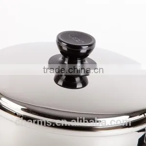 2015 New Charms 2 Layers Multi Function Stainless Steel Bamboo Steamer Pot With Handle & Lid, Stainless Steel Steamer thumbnail-3