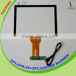 Glass+Glass Structure Usb 17 Inch Capacitive Touch Screen thumbnail-1