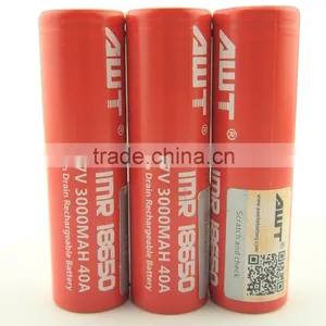Rubber Penis e Cigarette AWT 18650 3000mAh 40A e Cigarette Vape Mod 350w Box Mod thumbnail-2