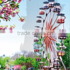 30m Height Sightseeing Wheel Ferris Wheel Amusement Ride China Supplier Big Ferris Wheel thumbnail-1