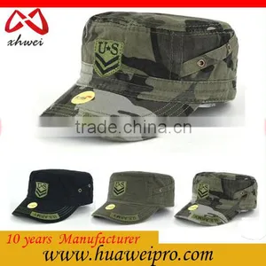 China Oem Military Hat Patterns Wholesale Embroidery Camo Military Hats thumbnail-3
