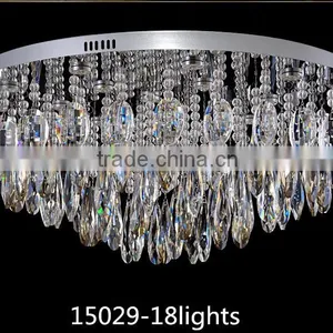 European Style Crystal / Contemporary / Candle /restaurant/ Bedroom Ceiling Lamp thumbnail-2