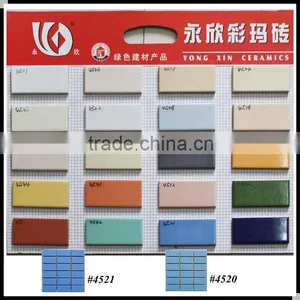 China Glazed Wall Tile Construction Material in Fujian 45x95mm thumbnail-1