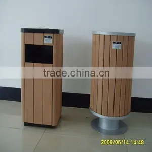 Outdoor Hign Quanlity WPC Dustbin thumbnail-1