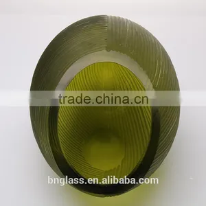 Promotion Decor Glass Vase Green Cheap thumbnail-4