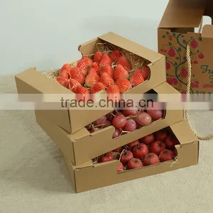 Corrugated Carton Box for Fresh Fruit and Vegetable Packaging thumbnail-5