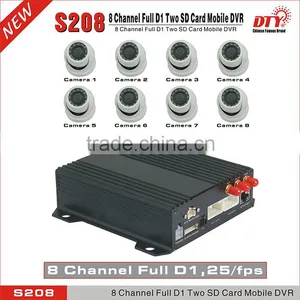 8ch Dual sd Card 4g Wifi Gps d1 Taxi Video Dvr Recorder System thumbnail-1
