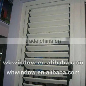 Foshan Factory LG Brand UPVC Fixed Shutter Window thumbnail-1
