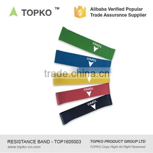 TOPKO Exercise Resistance Loop Bands-Set of 5 Physical Therapy-Fitness Theraband Stretch-Elastic Power Weight Band thumbnail-2