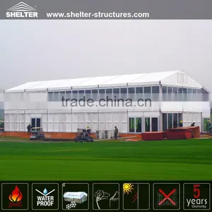 20x40m Emporium Double Decker Tent With ABS Solid Wall for Sale Two-story Marquee thumbnail-2