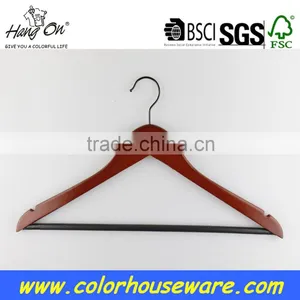 High- Quality Wooden Coat Hanger thumbnail-1