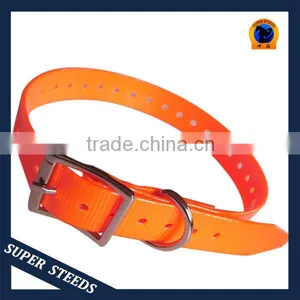 French TPU Dog Collar With Gun Black Buckle thumbnail-1