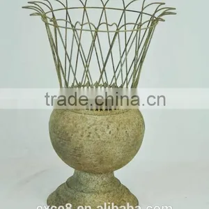 French Antique Bronze Vase for Home Decor thumbnail-2