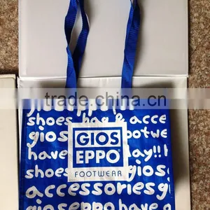pp Lamination Woven Shoes Bag thumbnail-1