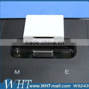 2014 New Design Wireless 30 Pin Bluetooth Music Receiver A2DP Cheapest Price thumbnail-1
