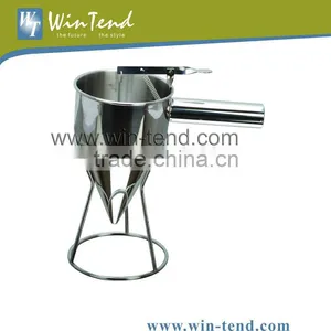 Stainless Steel Confectionery Funnel With Stand thumbnail-1