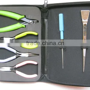 6pcs Mini Pliers Set, Jewelry Tools Bag, DIY Hand Tools Kit, Hardware Plier,TUV/GS thumbnail-1