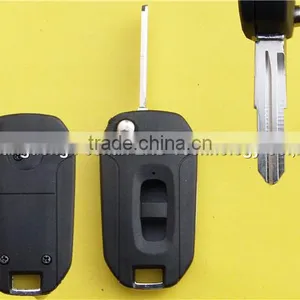 New Remote Keyless Entry Flip Car Key 2 Buttons for Chevrolet Captiva no Rubber Pad thumbnail-1