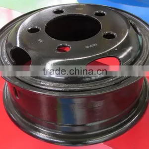 High Quality Light Truck 5.50-16 & 6.00-16 &6.50-16 Steel Wheel thumbnail-1