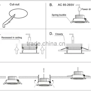Super Brightness 1500LM Modern Design 15W Ceiling Lamp for Living Room thumbnail-3