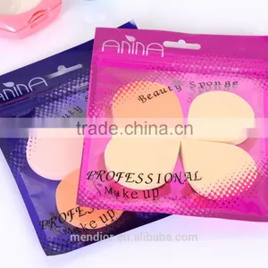 Mendior Makeup Foundation Sponge Cosmetic Puff Blending Puff Flawless Powder Smooth Beauty 4pcs/pack thumbnail-1