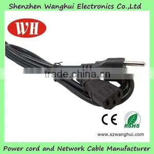 American / Canada AC Power Cord 3 Pins ac Power Cord thumbnail-4