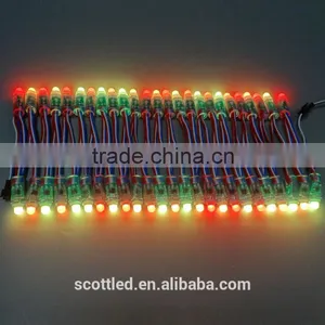 High Bright IP68 12mm DC5V Led Pixel Light String Ws2801 50 Node a String thumbnail-1