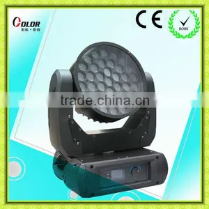 37pcs 12W RGBW 4 in 1 Led Zoom Moving Head Wash Light thumbnail-1