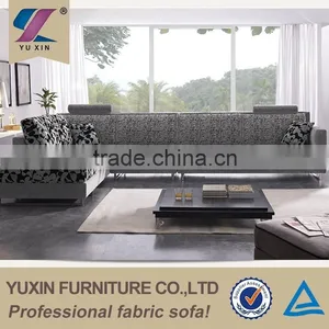 2015 Black and Grey Vintage Durable Living Room Sofa thumbnail-2
