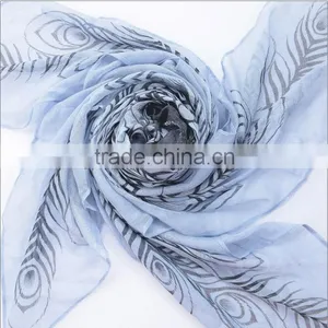 Women High Quality Fashion Printing All March Long Scarf thumbnail-6