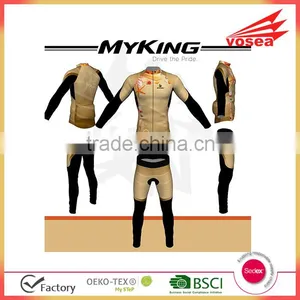 100%Polyester High Quality And Breathable Cycling Jersey thumbnail-2