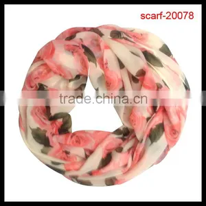 Latest Popular Flower Style Around Neck Scarf thumbnail-1