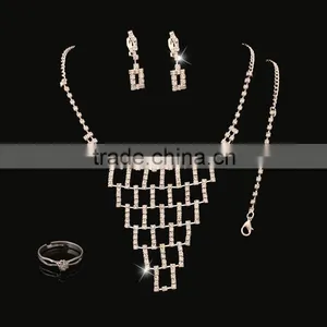 2016 Trendy Design Shining Luxury Bridal Jewelry Wedding Jewelry Set thumbnail-1
